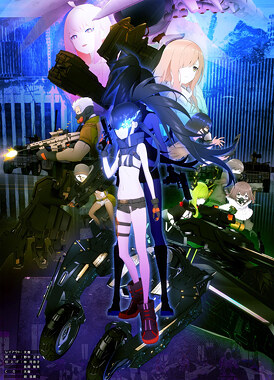 Стрелок с Черной скалы: Наступление рассвета / Black★★Rock Shooter: Dawn Fall